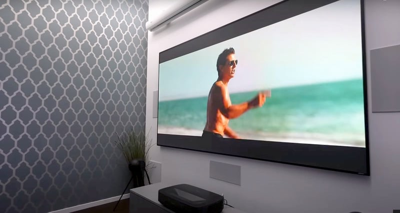 Tageslichtaufnahmen beim Hisense PL2