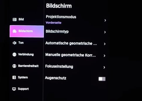 Intuitive Bedienung des Hisense PL2