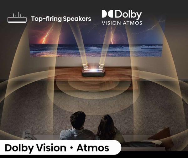 Hisense PL2 mit integrierter Dolby Atmos Soundbar