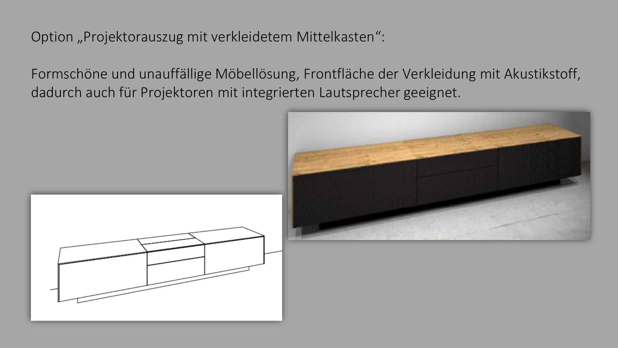 Movie - mit Projektorabdeckung