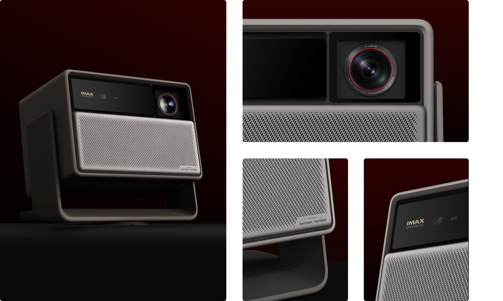 Moderner Beamer mit IMAX und Harman Kardon.