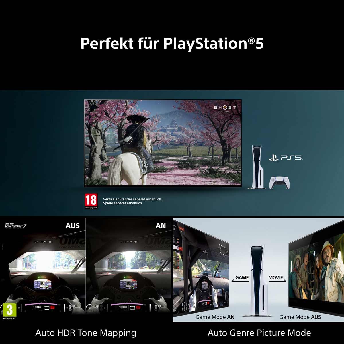 Perfekt für PlayStation 5: Beamer-Features gezeigt.