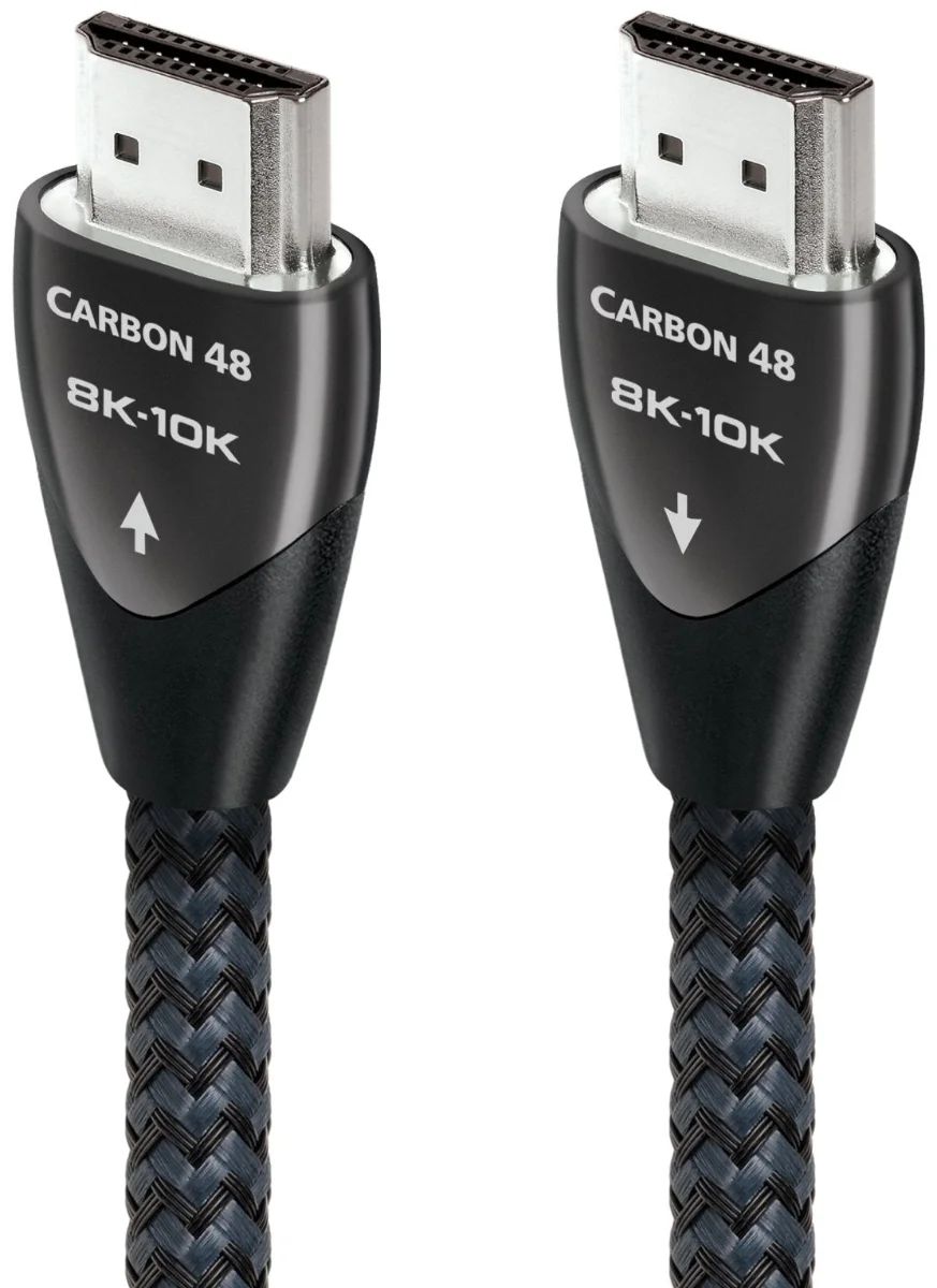 AudioQuest Carbon 48 HDMI-2.1-Kabel mit Carbon-Geflechtmantel