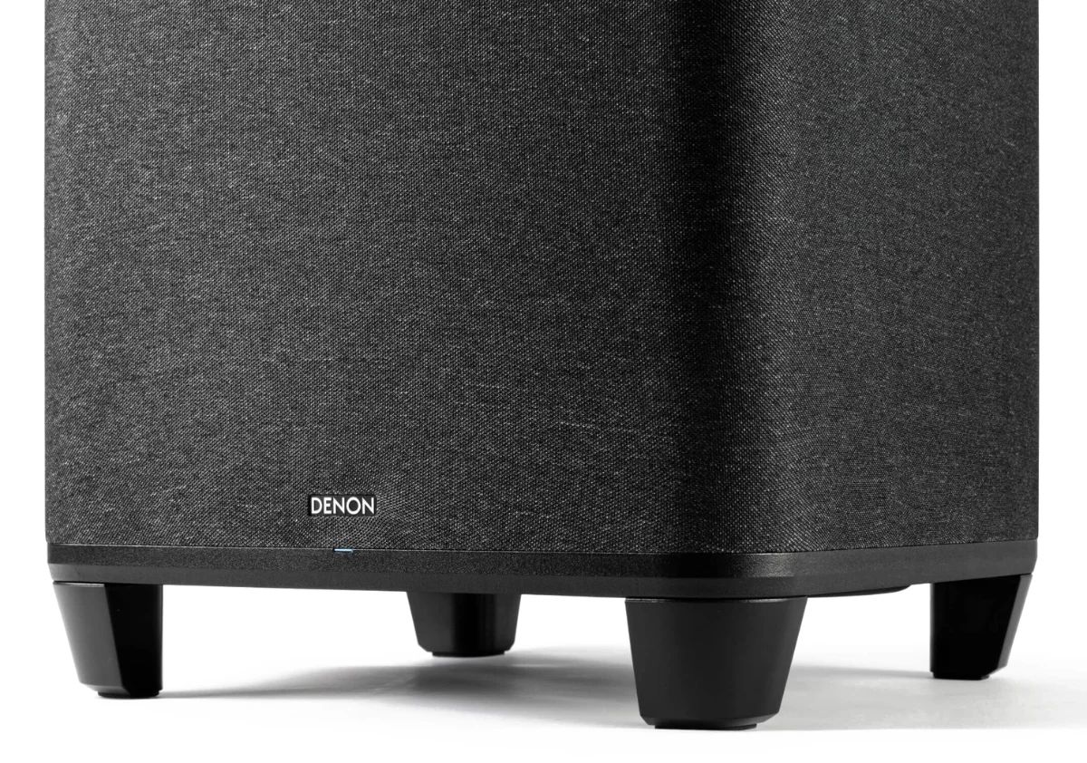 Nahaufnahme der Vorderseite des Subwoofers