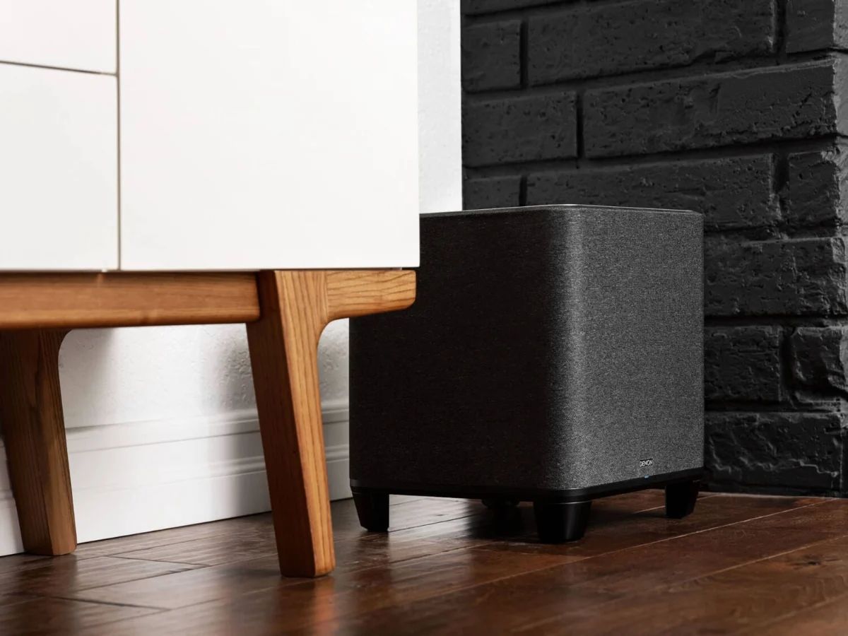 Subwoofer in einem Wohnraum