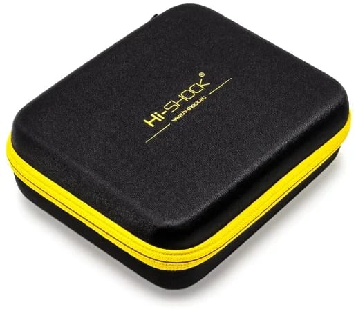 Hi-Shock Dual Case Brillenetui in Schwarz-Gelb