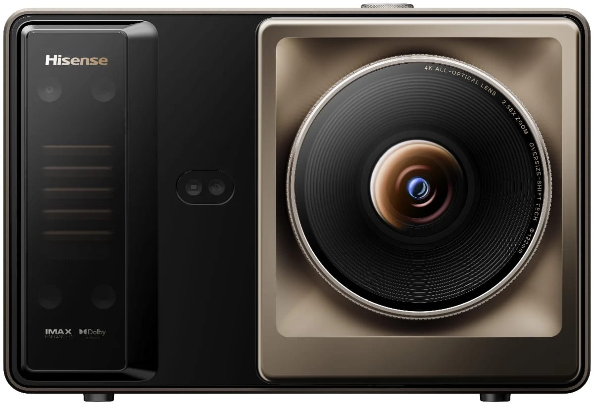 Hisense XR10 4K Laser Beamer von vorn