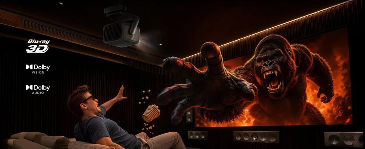 JMGO IRIS Ultra Max mit 3D, Dolby Vision und Dolby Audio im Heimkino