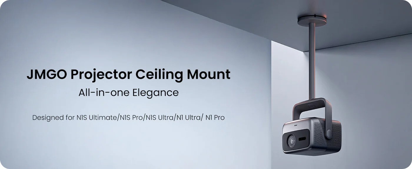 JMGO Beamer-Deckenhalterung für verschiedene Modelle.