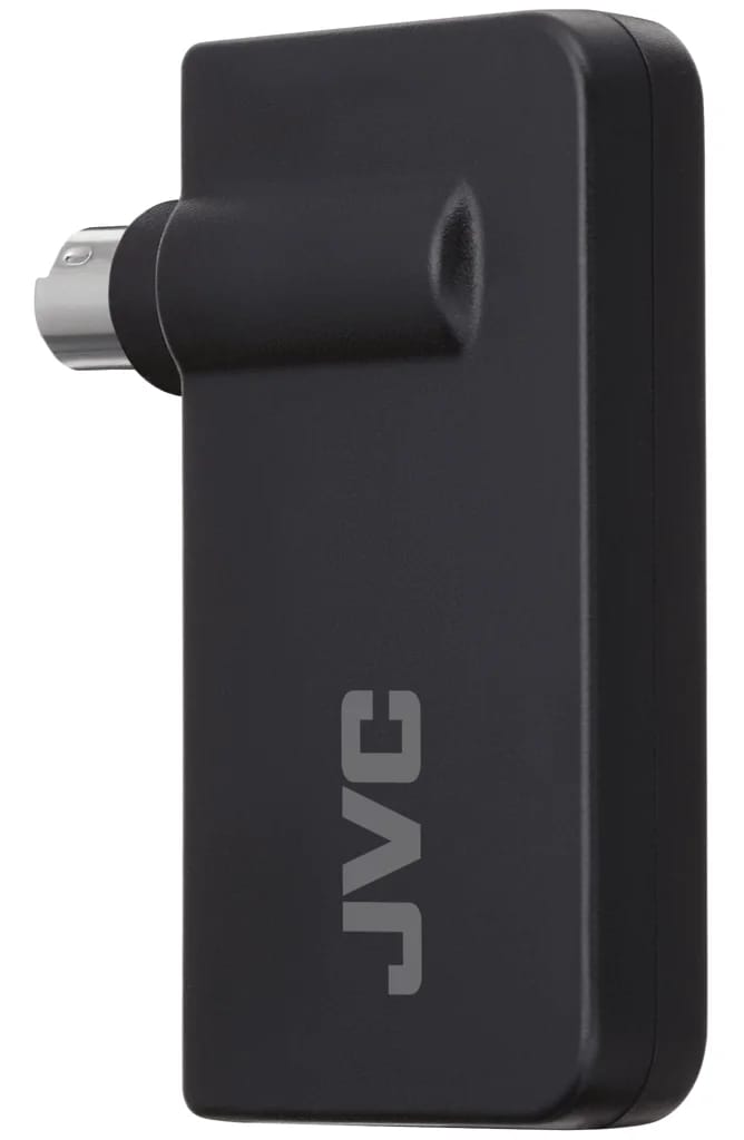 JVC PK-EM2 3D-Synchro-Sender in der Schrägansicht