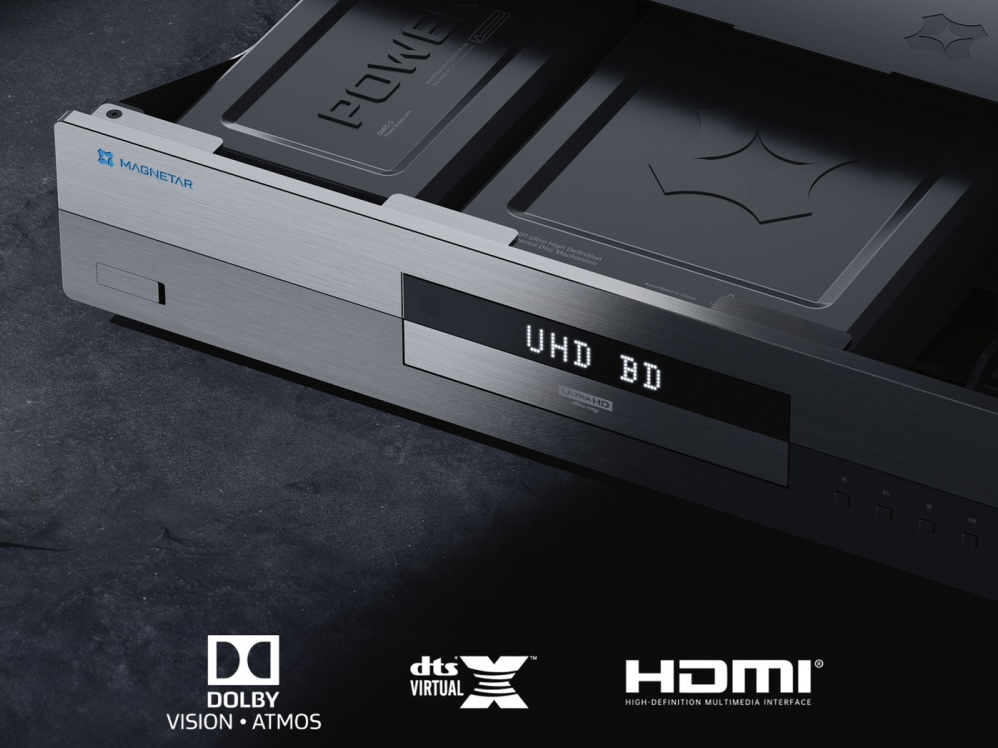 Blu-ray-Player mit Dolby Vision und HDMI.