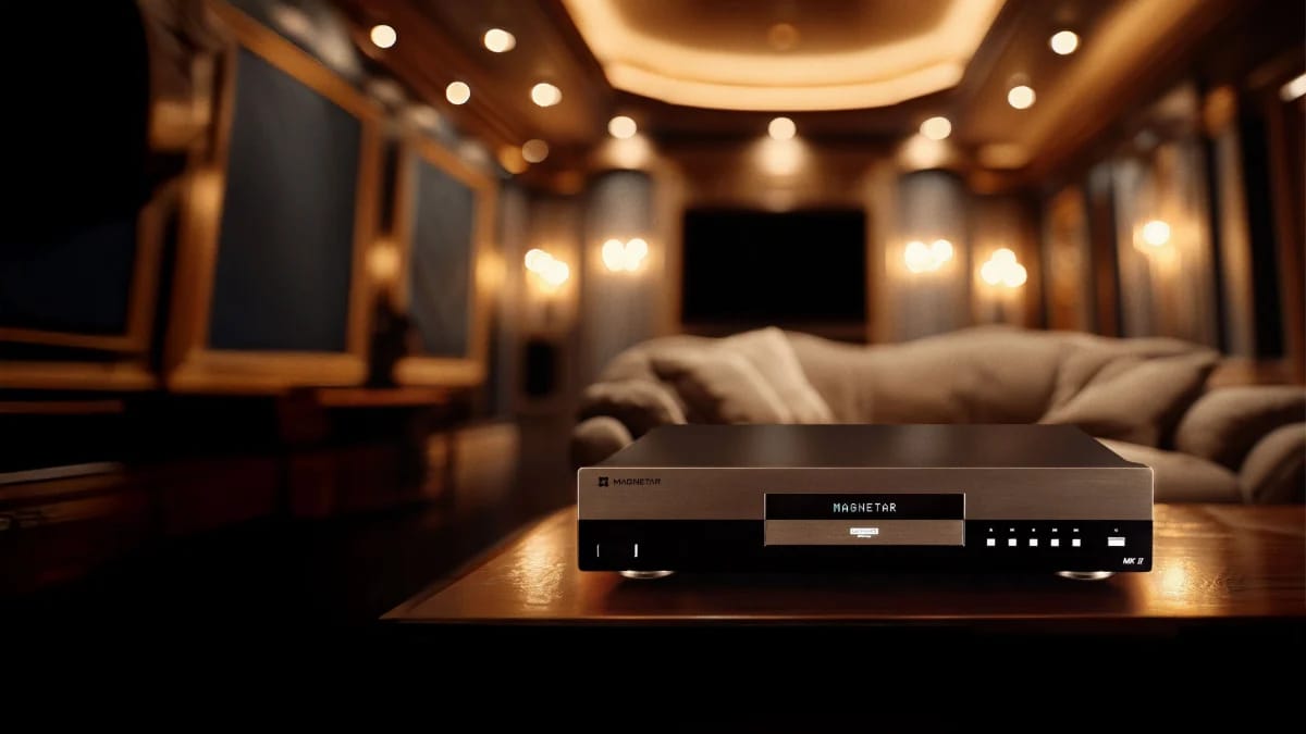 Heimkino mit Sesseln und dem UDP800 MKII