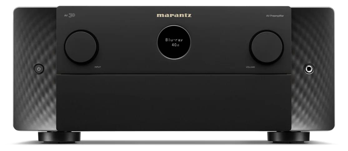 Marantz AV 30 in Schwarz von vorn