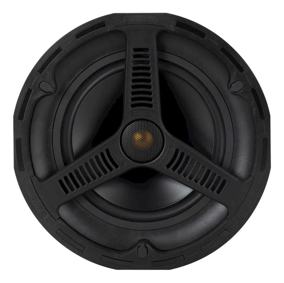 Monitor Audio AWC280 von vorn ohne Gitter