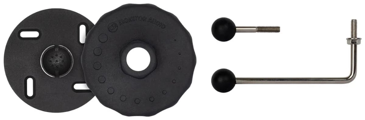 Einzelteile des Monitor Audio MASM