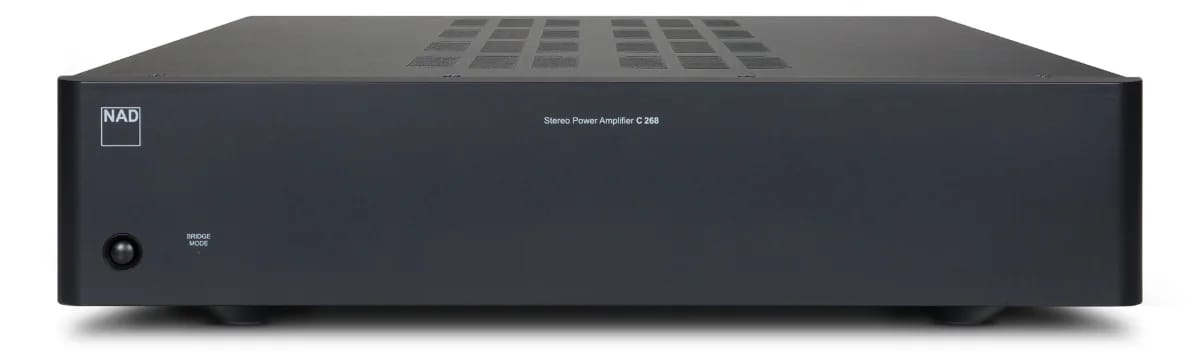 NAD C 268 Stereo-Endstufe von vorn