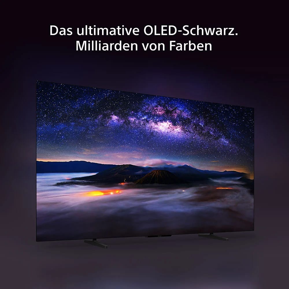 OLED-Schwarz und Milliarden Farben auf dem Sony BRAVIA 6.
