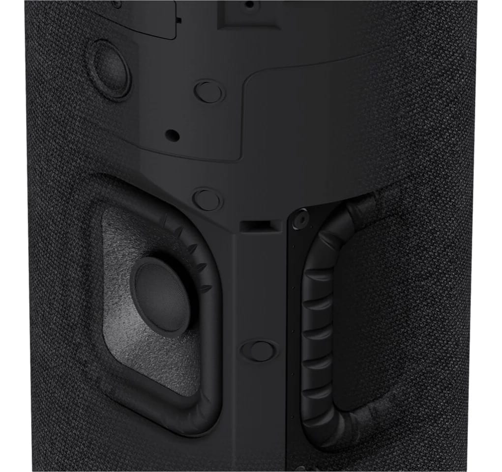 Treiber des Sony SA-RS5 mit Hochtöner, Tieftöner und Passivmembranen