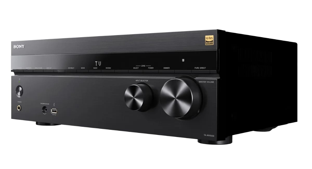 Sony TA-AN1000 AV-Verstärker schräg von vorn