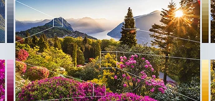 Landschaft als Beispiel für Object-based HDR Remaster
