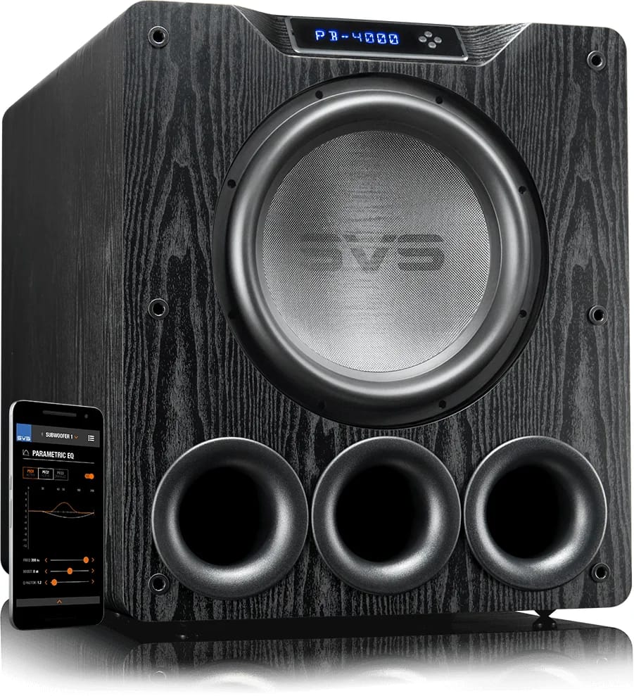SVS PB-4000 in Esche Schwarz