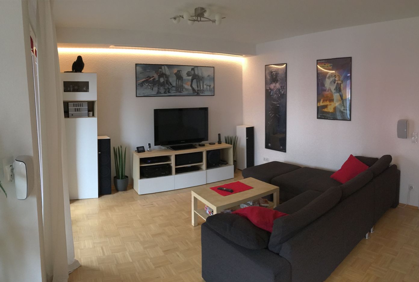 Fernseher im Wohnzimmer