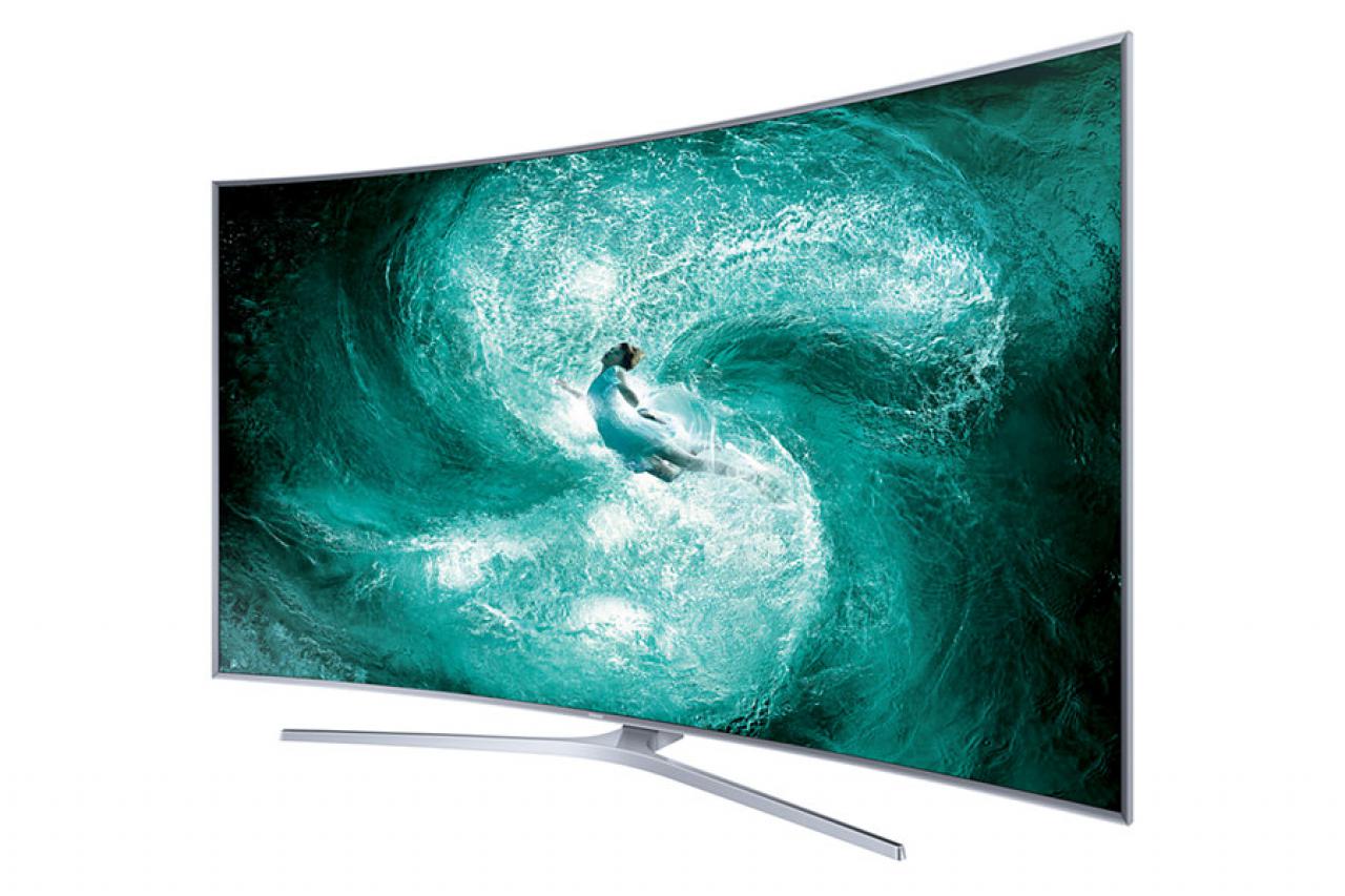 Fernseher von Samsung mit Metall Gehäuse SUHD