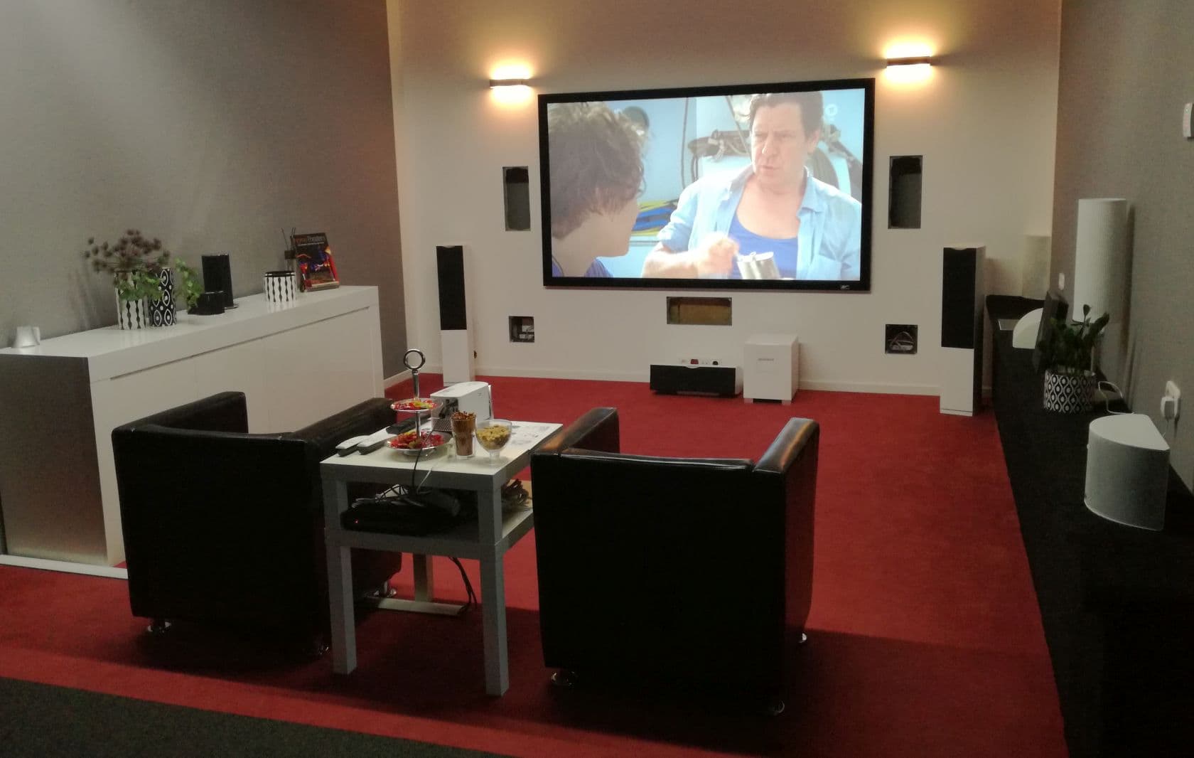 Wohnraum Kino Heimkinoraum Wiesbaden