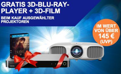 Gratis 3D Blu-ray Player und Hobbit 3D