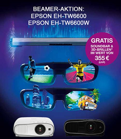 EPSON Beamer Aktion - EH-TW6600 und TW6600W