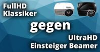 Günstige FullHD-Klassiker gegen UHD-Einstiegsmodelle – Vivitek H1188 Black Thunder / H1189 Bianco