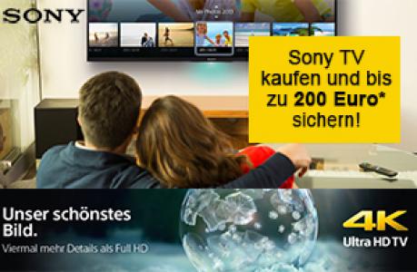 Sony TV Aktion – 200 Euro sichern!