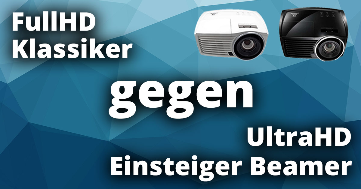 Günstige FullHD-Klassiker gegen UHD-Einstiegsmodelle – Vivitek H1188 Black Thunder / H1189 Bianco
