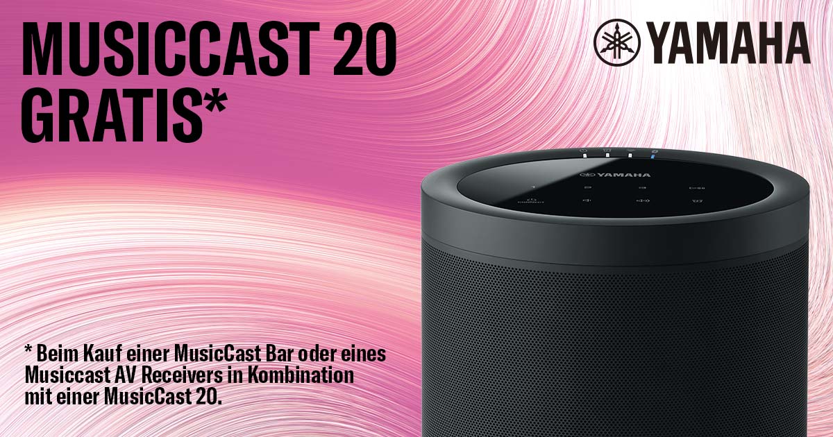 Yamaha MusicCast Aktion