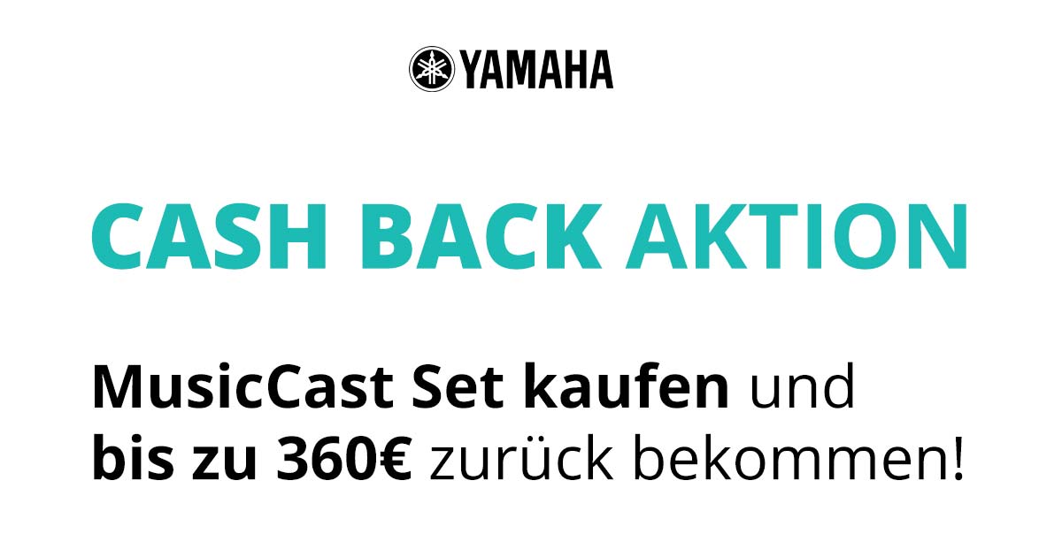 Yamaha Cashback Aktion