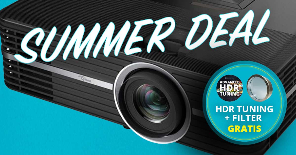 Optoma UHD3000A mit GRATIS Advanced HDR Tuning