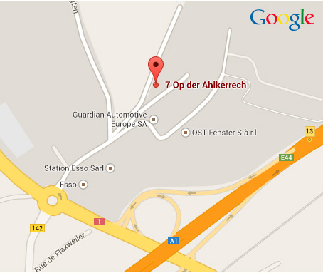 Trier Luxembourg - Anfahrt