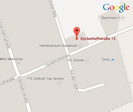 Osnabrück - Anfahrt