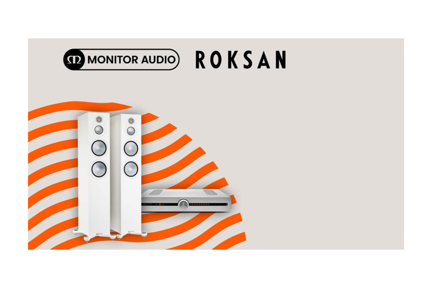 Roksan + Monitor Audio Brit-Pack 300 - Verstärker und Lautsprecher Set