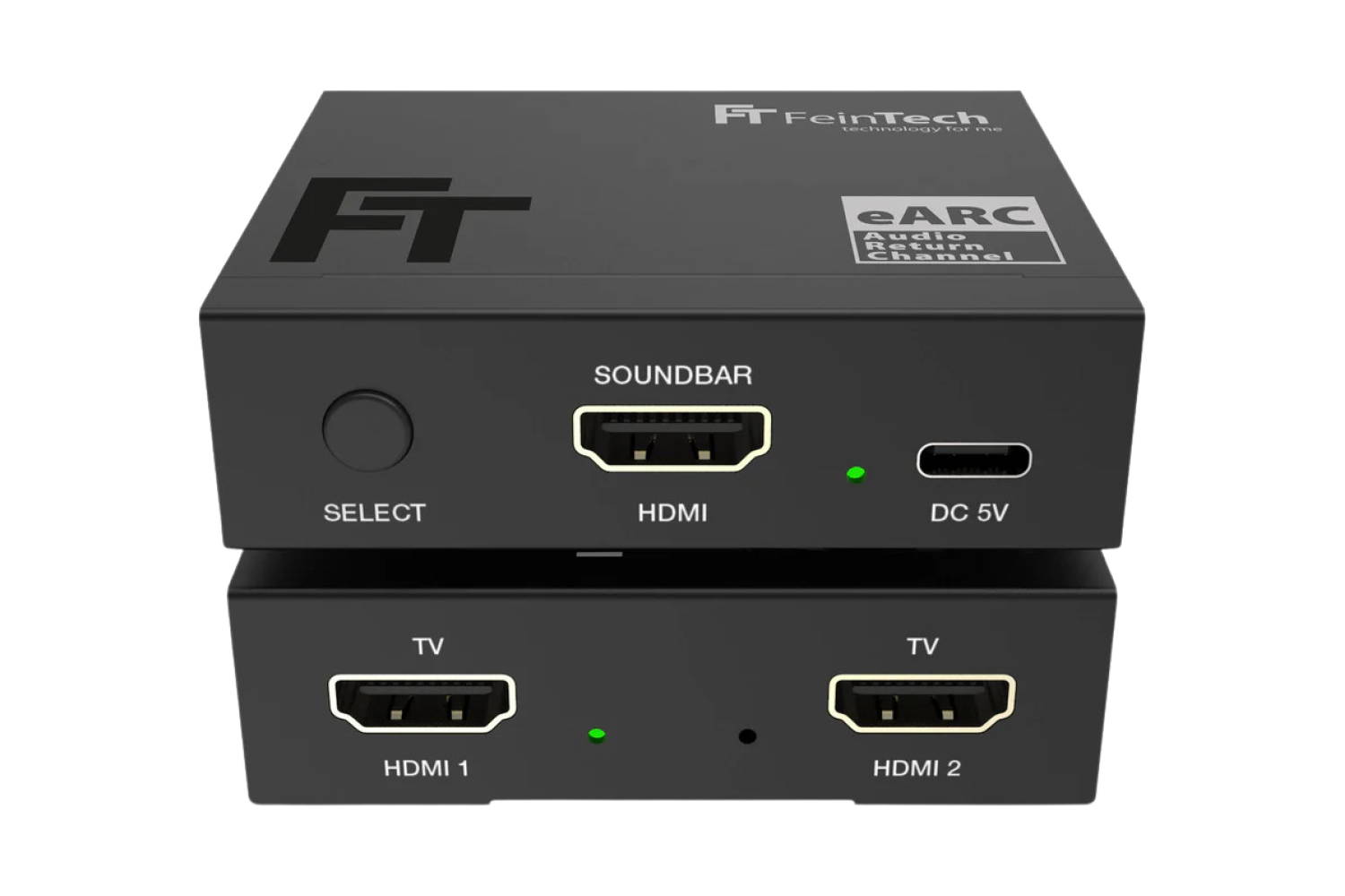 FeinTech AX420 HDMI eARC Switch 2 TV x 1 Soundbar