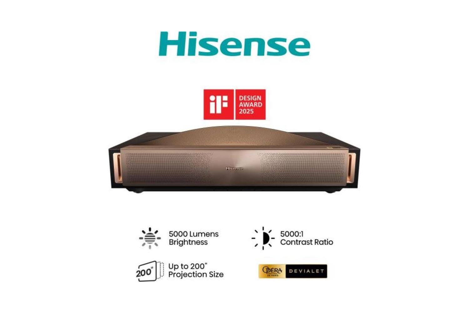 Hisense L9Q TriChroma 4K Ultra HD Laser TV
