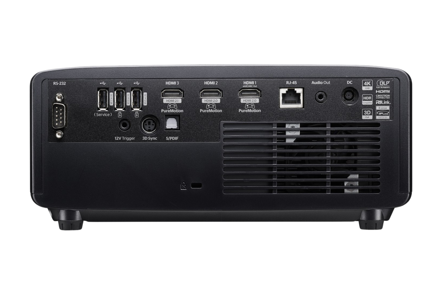 Optoma UHZ3600 Laser 4K HDR 3D Beamer - HEIMKINORAUM Edition