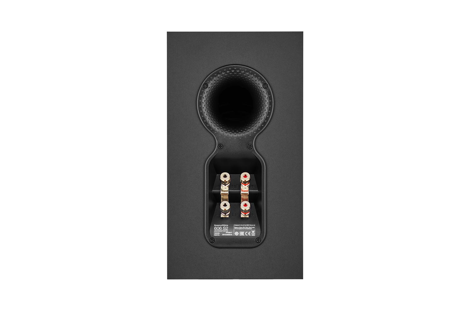 Bowers & Wilkins 606 S3 Hinten  schwarz