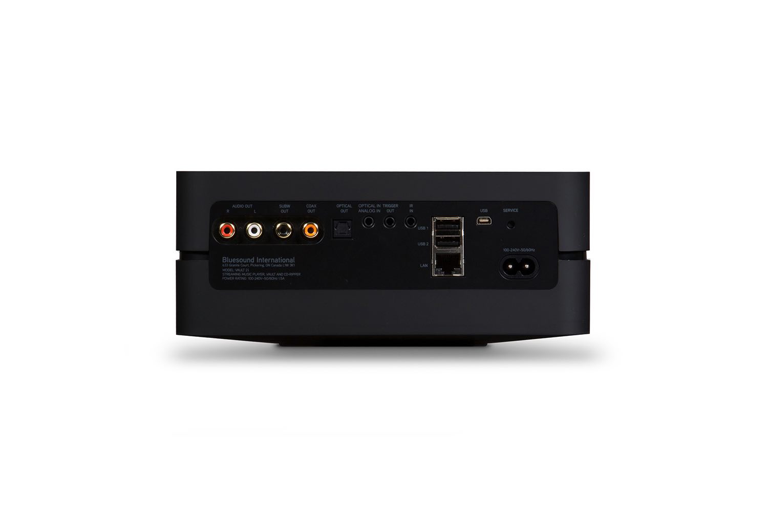Bluesound VAULT 2i - Streaming Multiroom Player mit CD Archiv Server