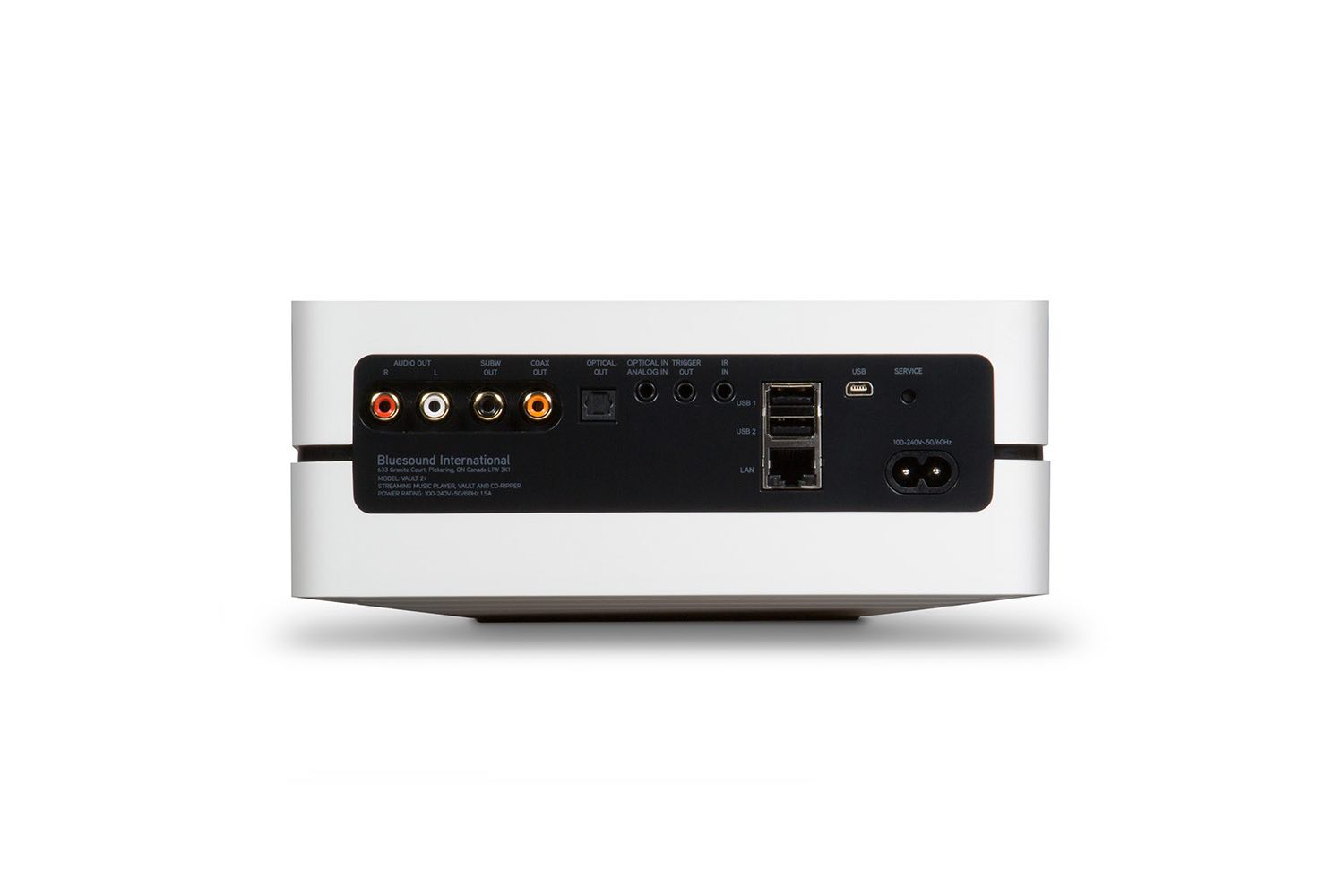 Bluesound VAULT 2i - Streaming Multiroom Player mit CD Archiv Server
