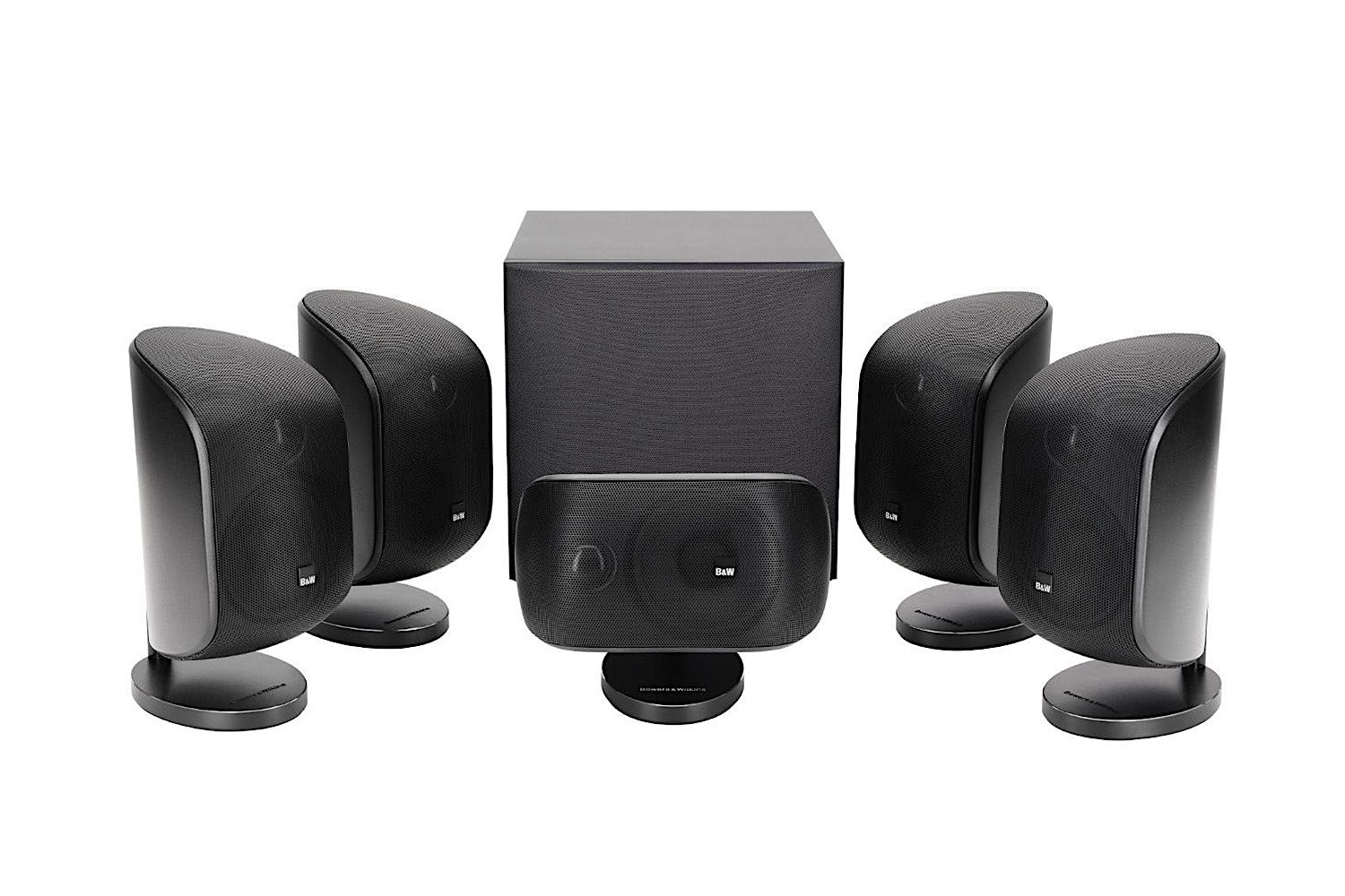 Bowers & Wilkins MT-50 5.1 Lautsprecherset - schwarz