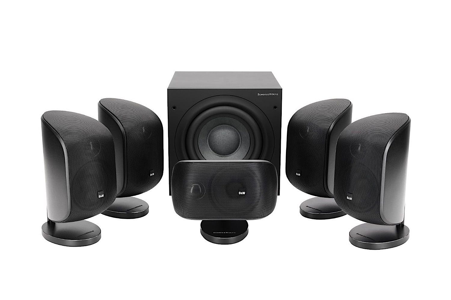 Bowers & Wilkins MT-50 5.1 Lautsprecherset - schwarz