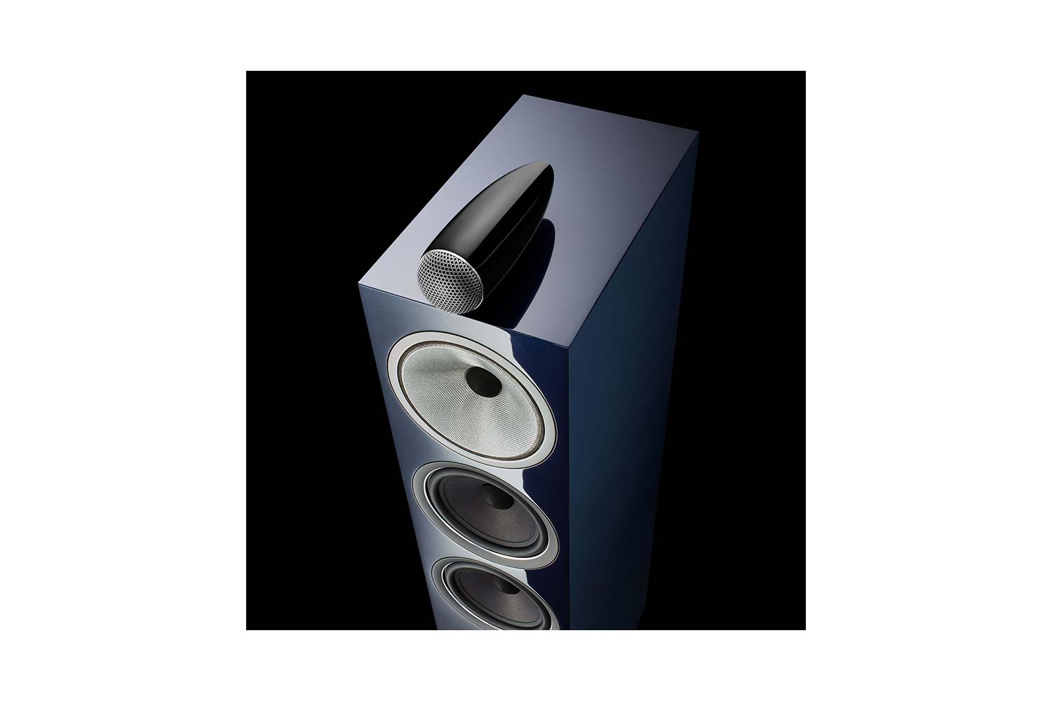 B&W Bowers & Wilkins 702 Signature Lautsprecher midnight blue metallic oben