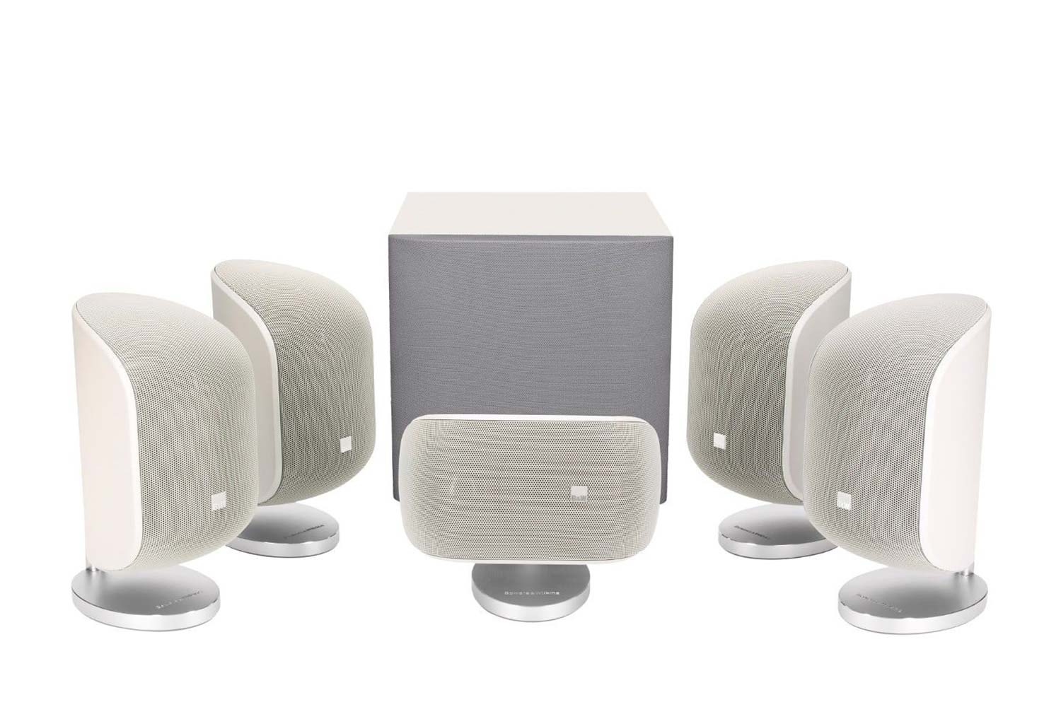 Bowers & Wilkins MT-50 5.1 Lautsprecherset - weiss 