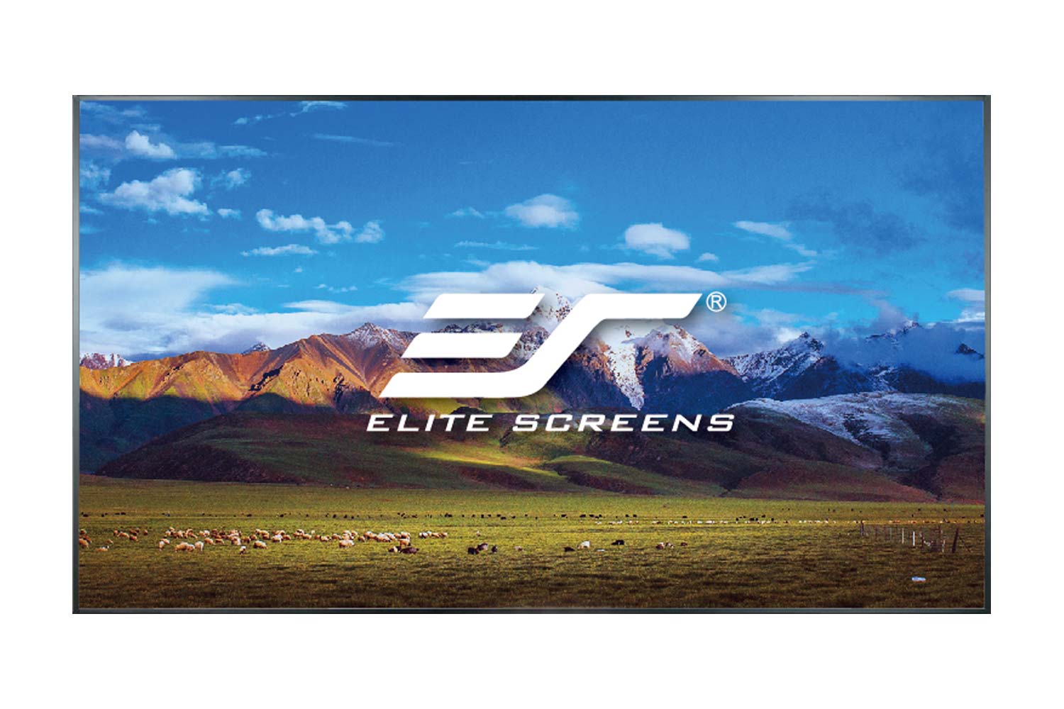Elite Screens DAYLIGHT SoftFresnel 100 Zoll Rahmenleinwand